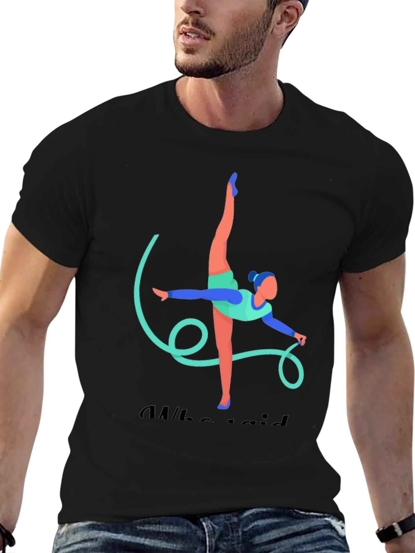 Gymnast Black T-Shirt