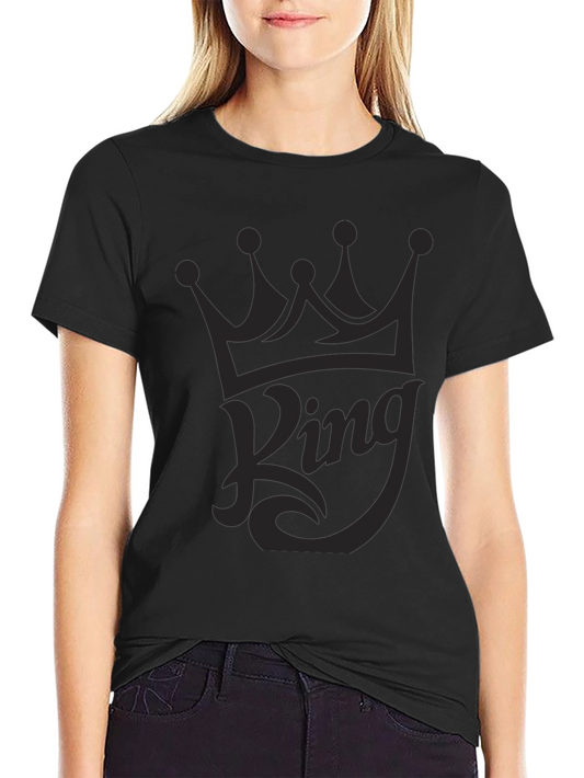 King Crown Graphic T-Shirt - Mens Black Tee