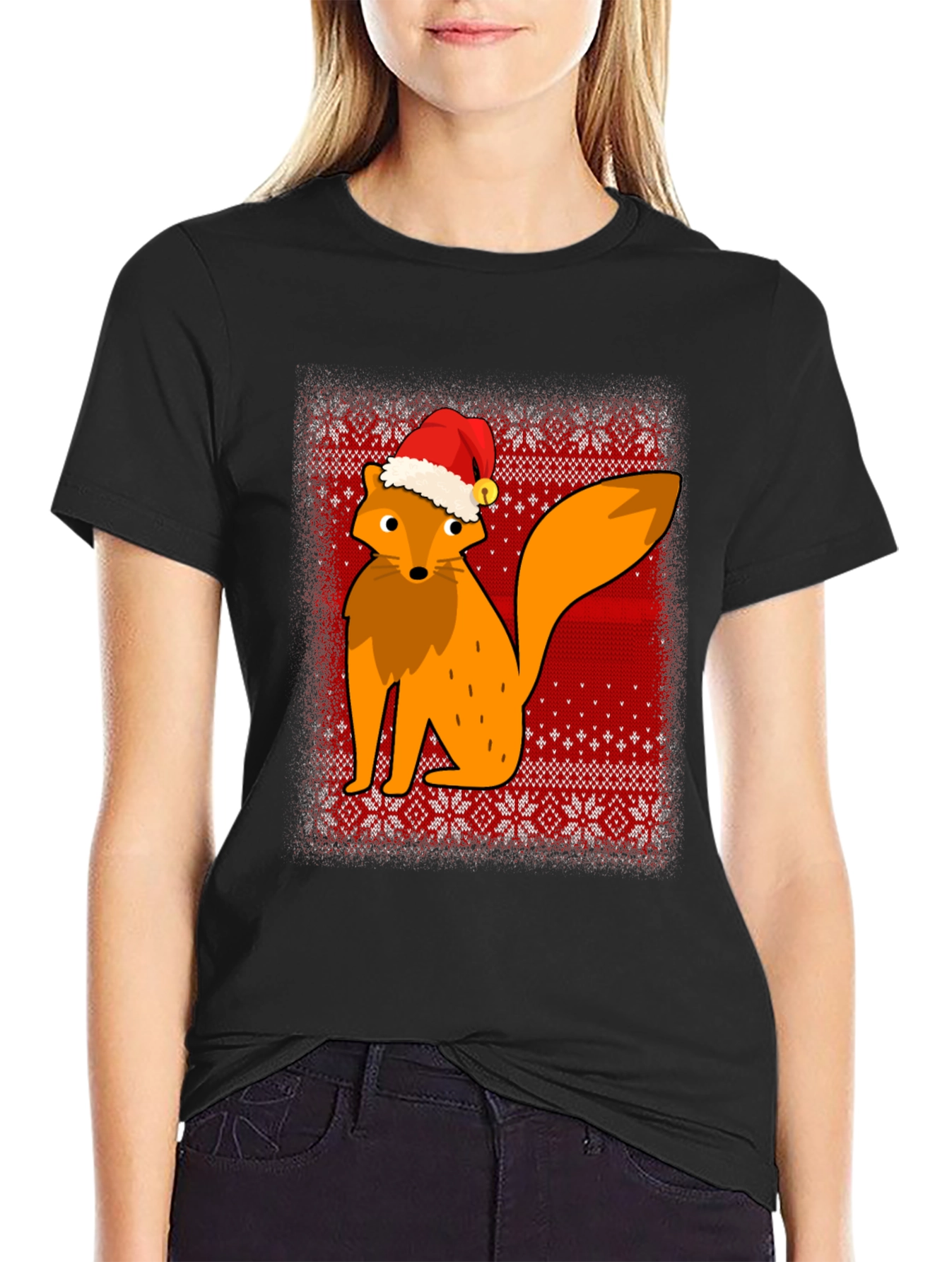 Festive Fox Christmas T-Shirt