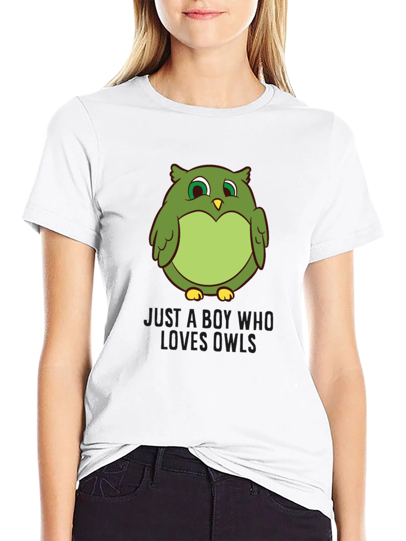 Just A Boy Who Loves Owls T-Shirt