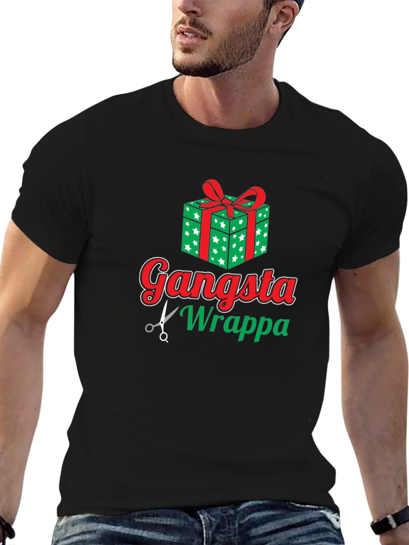 Gangsta Wrappa Christmas Gift T-Shirt