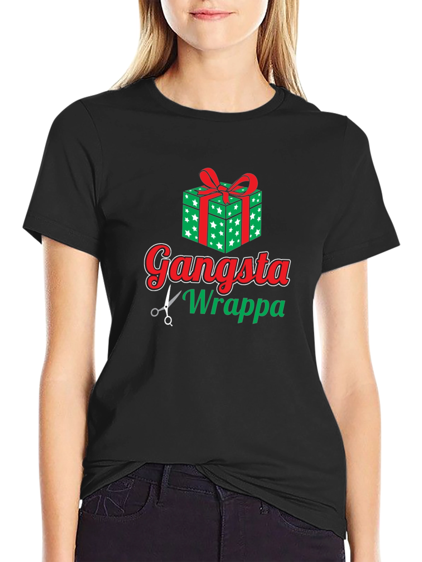 Gangsta Wrappa Christmas Gift T-Shirt