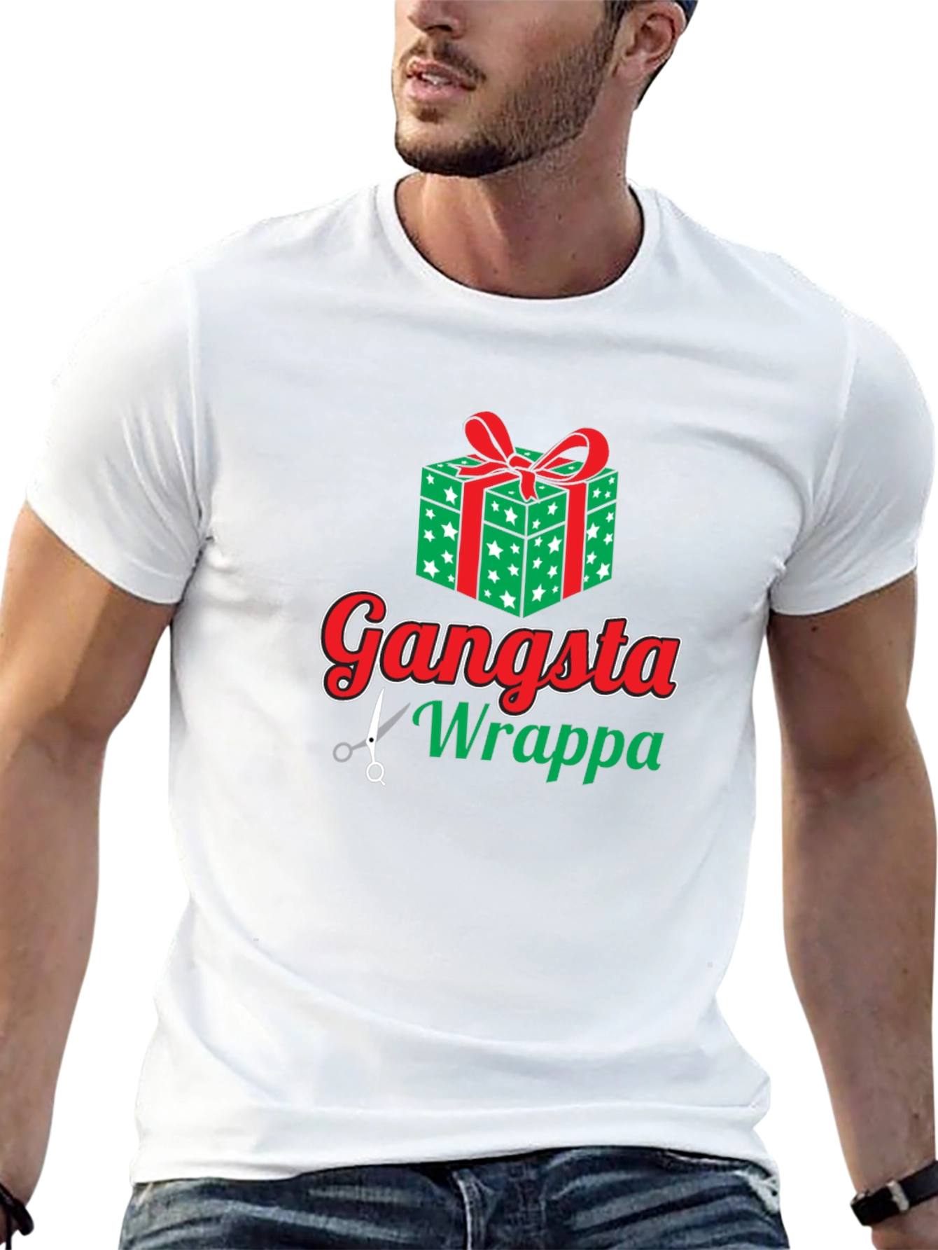 Gangsta Wrappa Christmas Gift T-Shirt