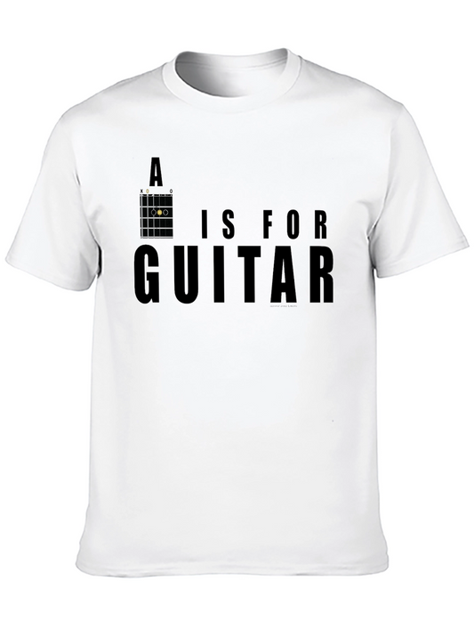 A is for Guitar Graphic T-Shirt