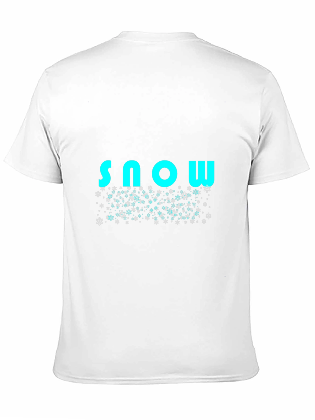 Snowflake T-Shirt - Stylish Winter Design