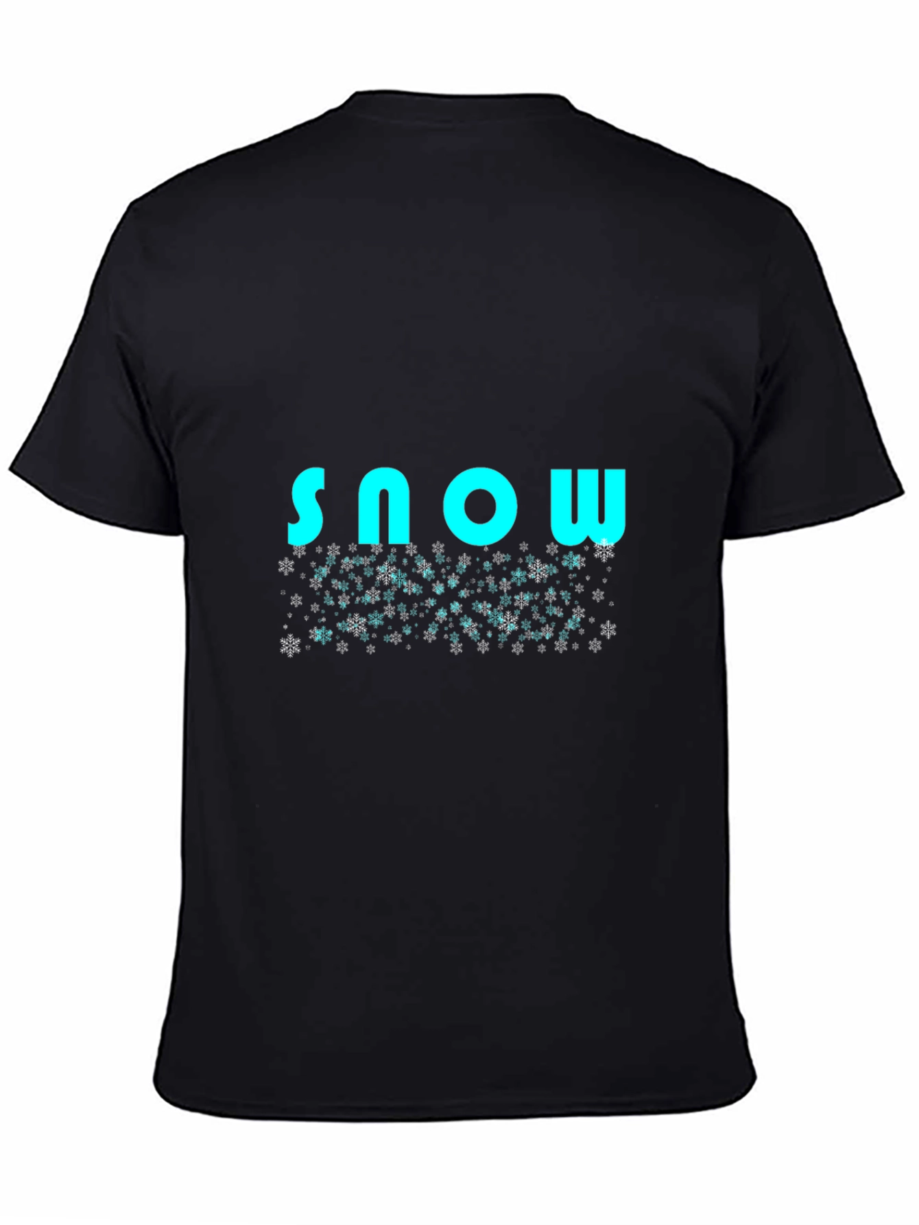 Snowflake T-Shirt - Stylish Winter Design
