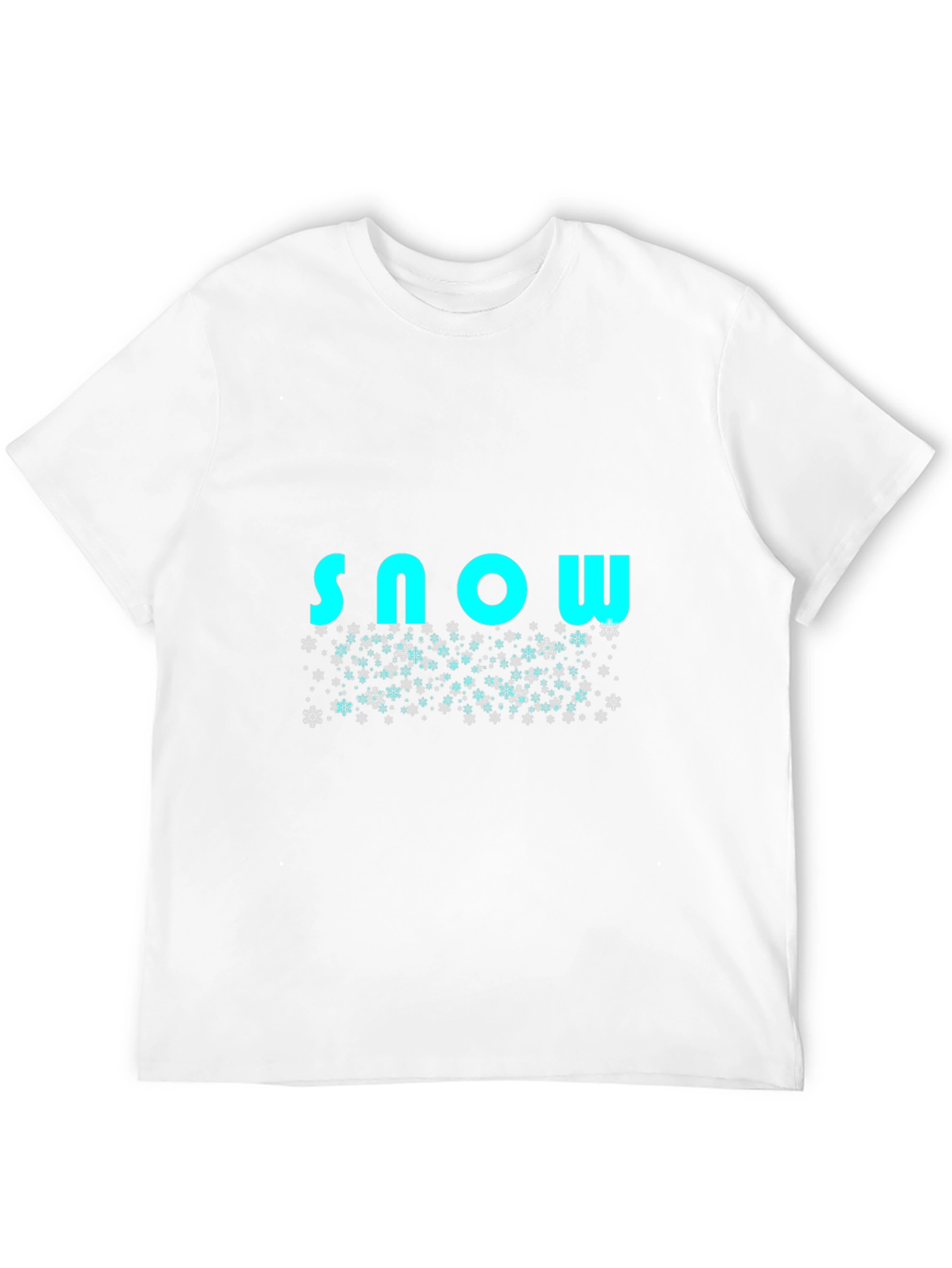 Snowflake T-Shirt - Stylish Winter Design