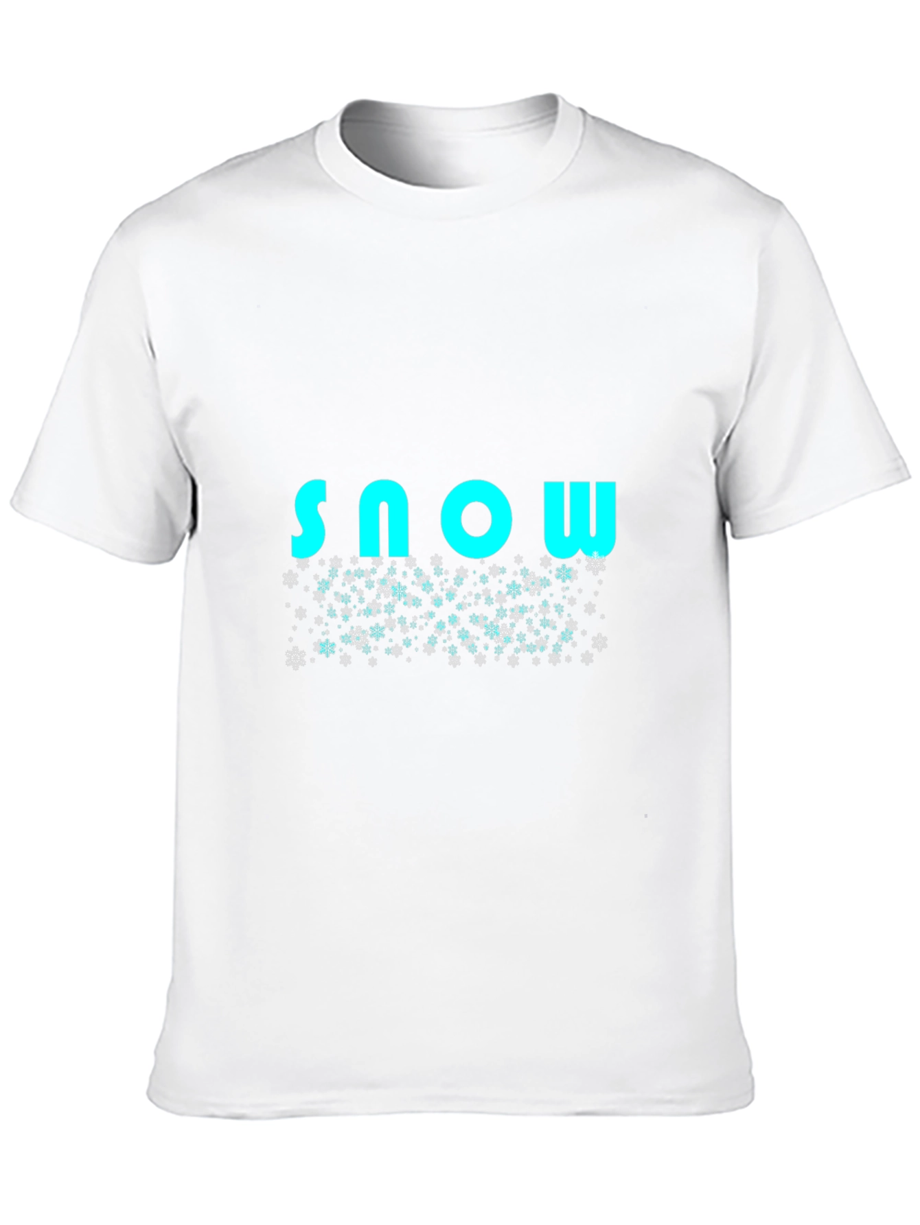 Snowflake T-Shirt - Stylish Winter Design