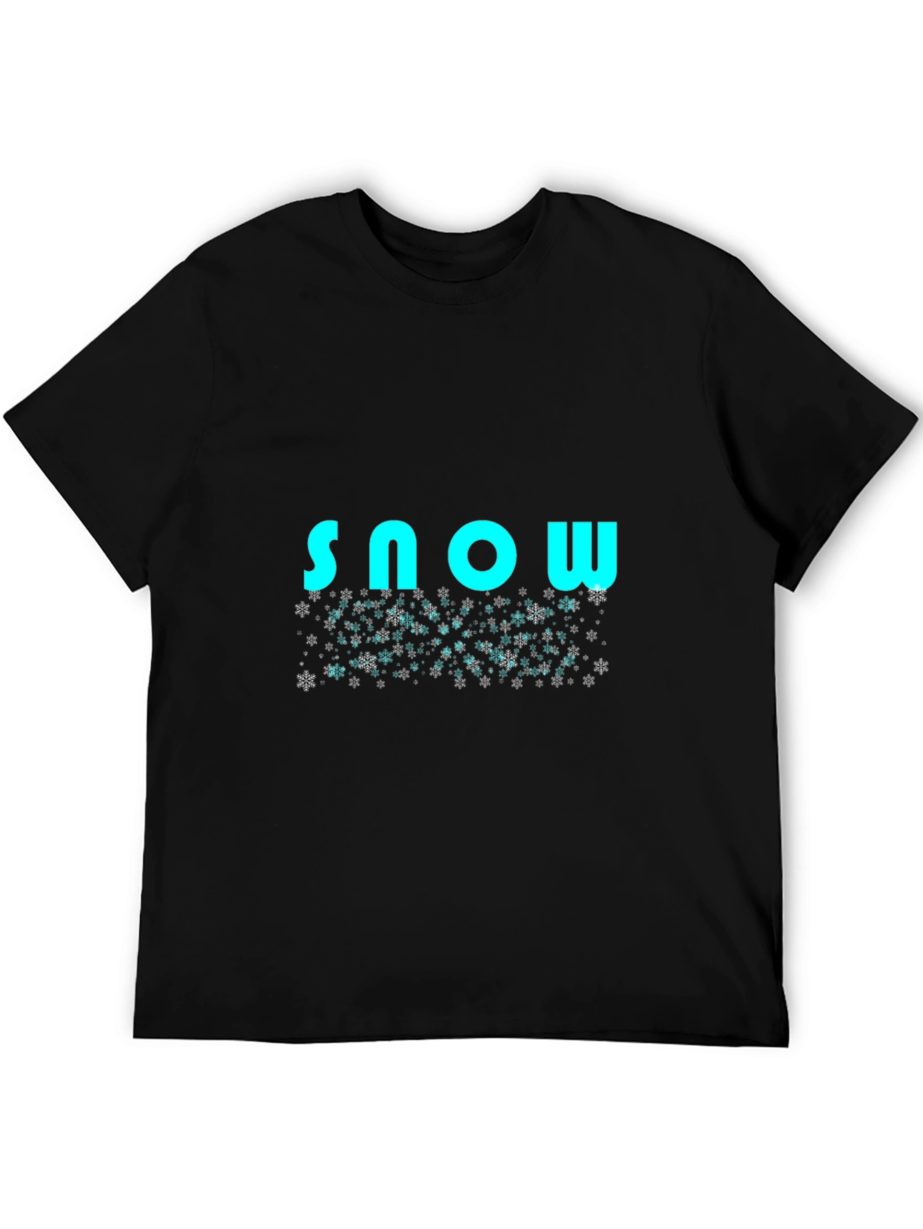 Snowflake T-Shirt - Stylish Winter Design