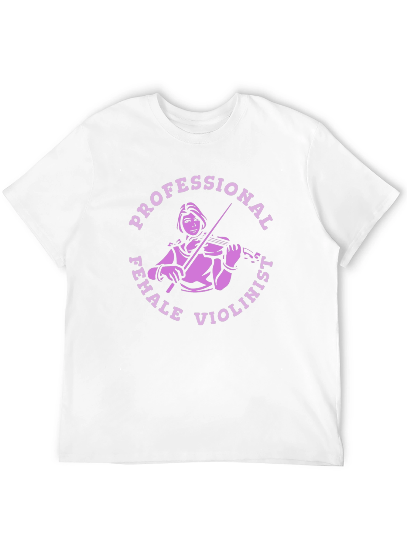Professional Female Violinist Graphic Tee