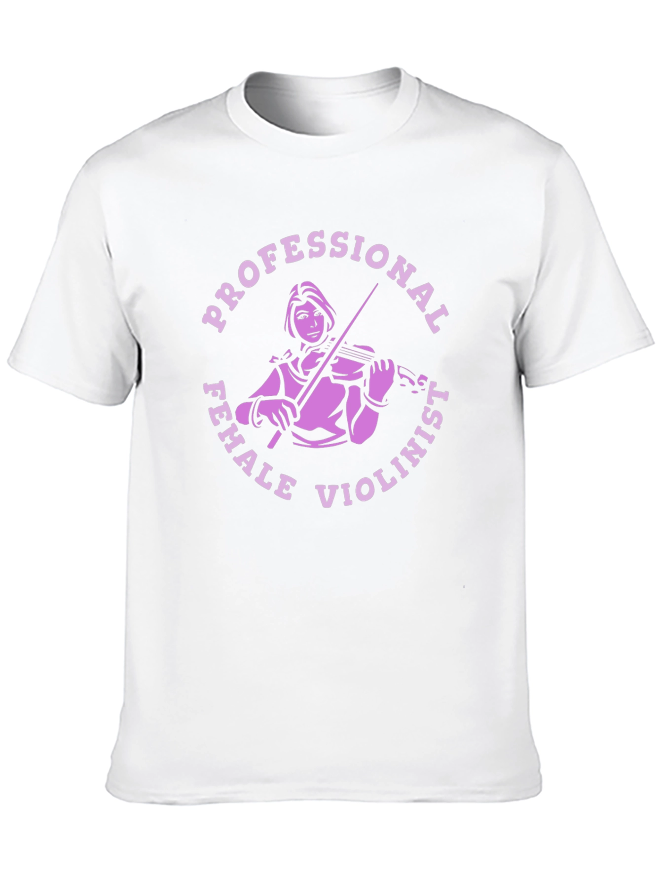 Professional Female Violinist Graphic Tee