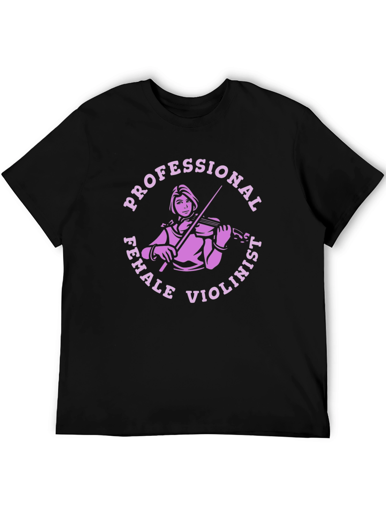 Professional Female Violinist Graphic Tee