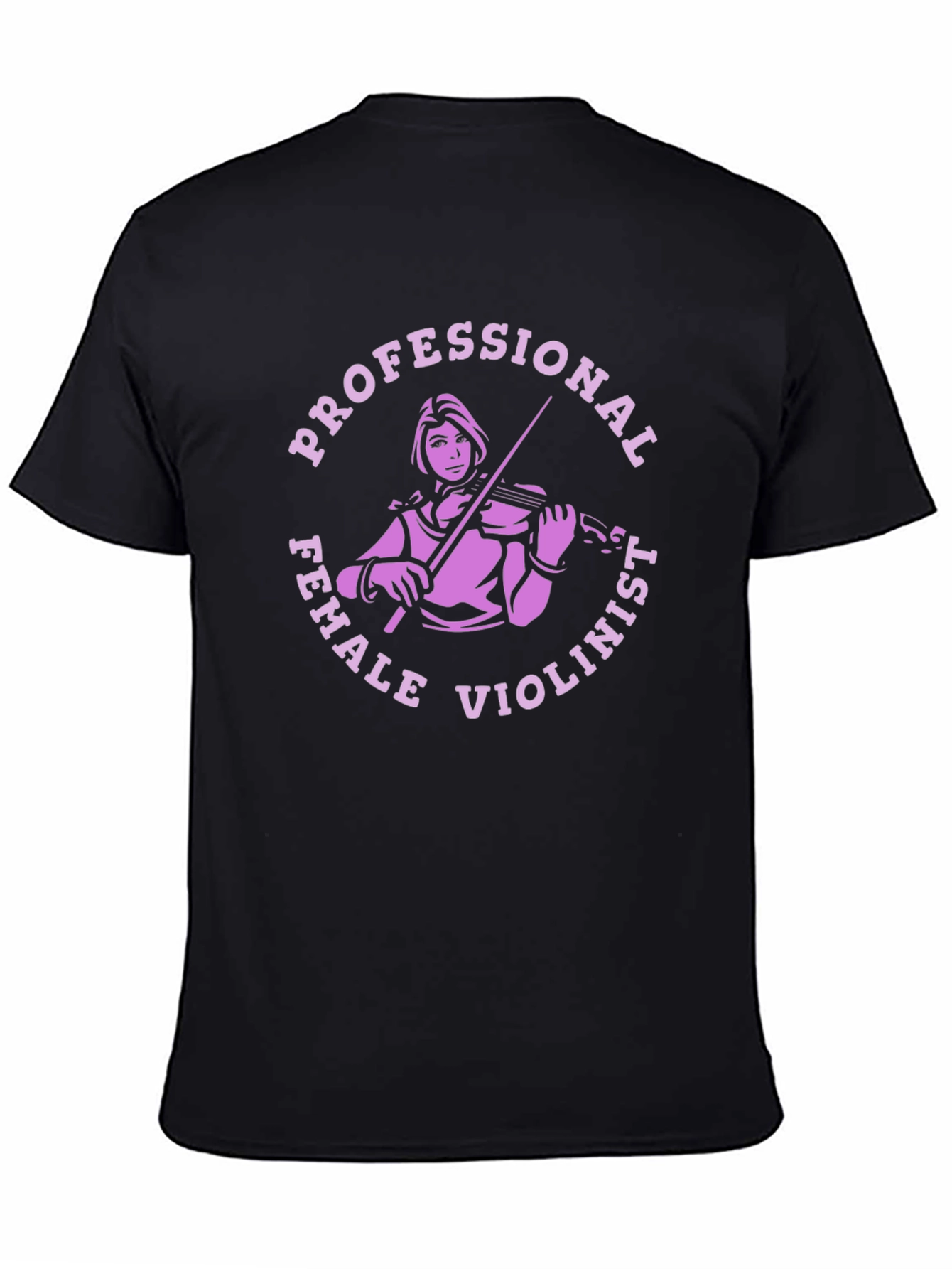 Professional Female Violinist Graphic Tee