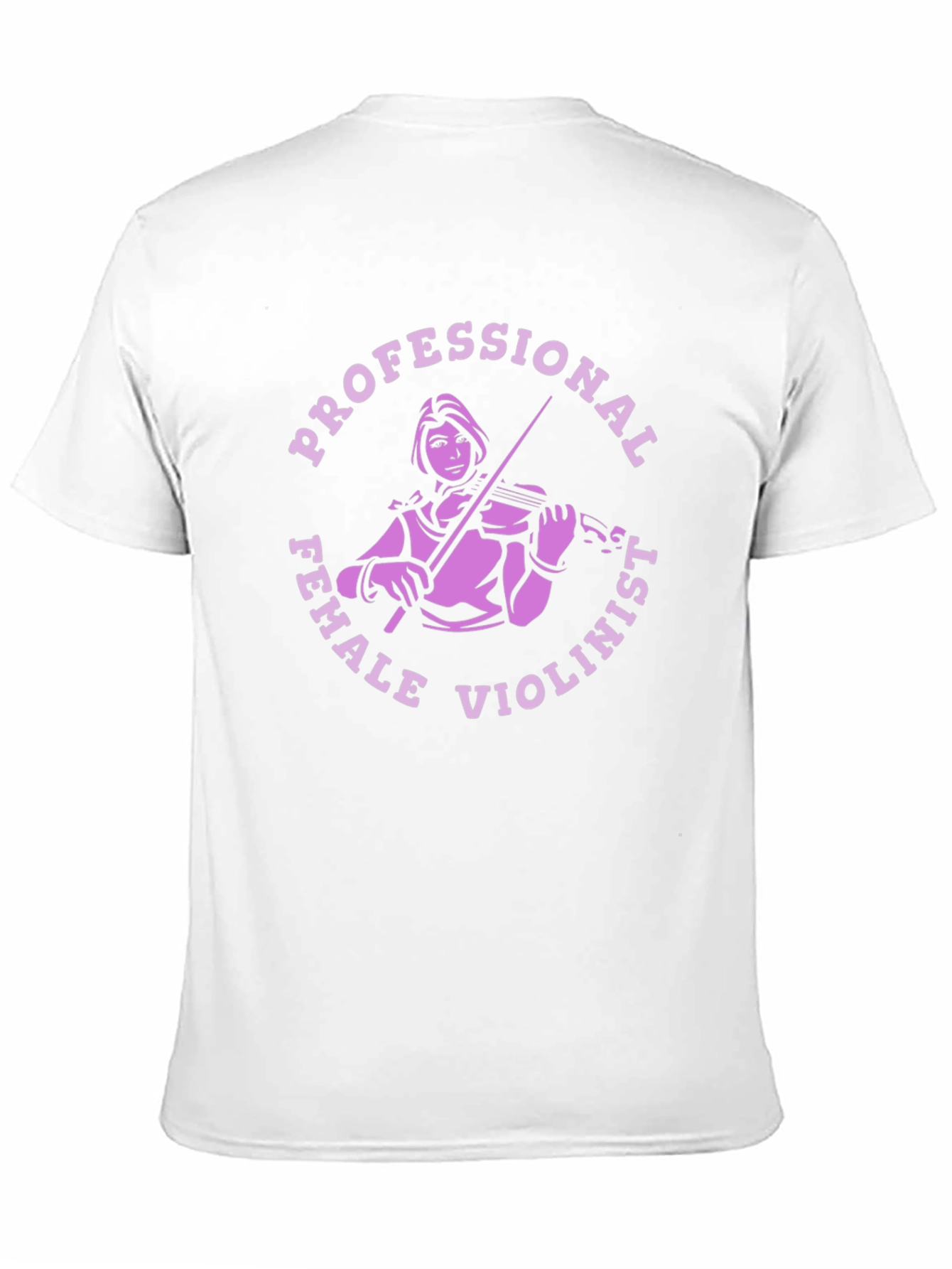Professional Female Violinist Graphic Tee