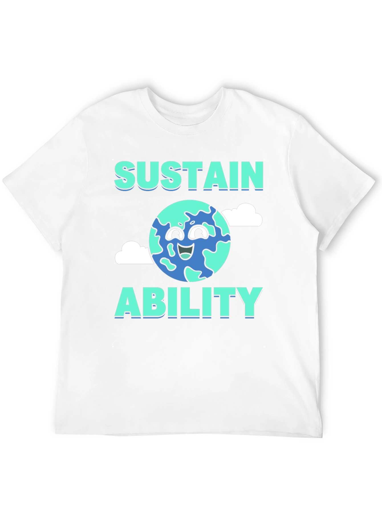 Sustain Ability Earth Graphic T-Shirt