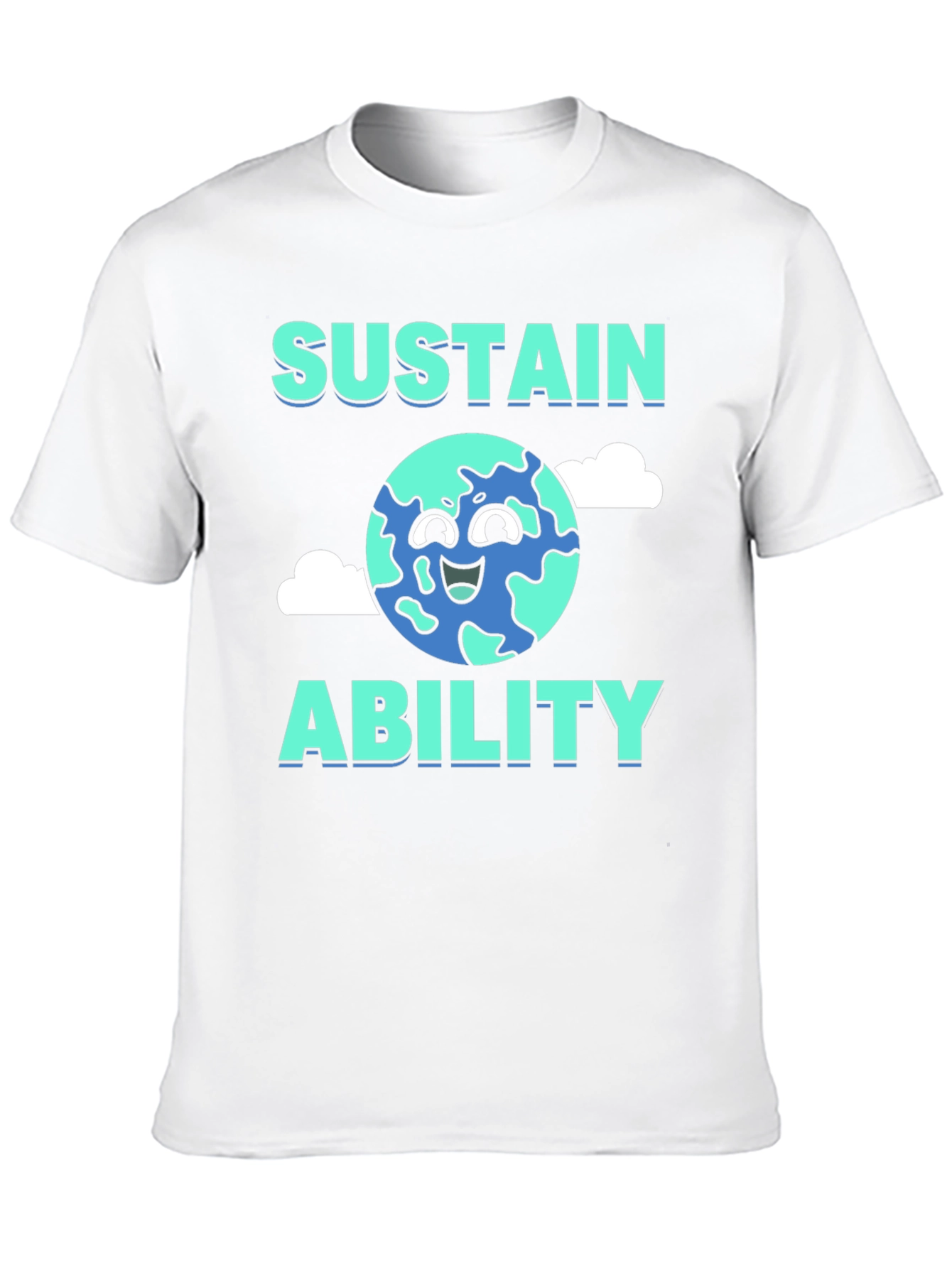 Sustain Ability Earth Graphic T-Shirt