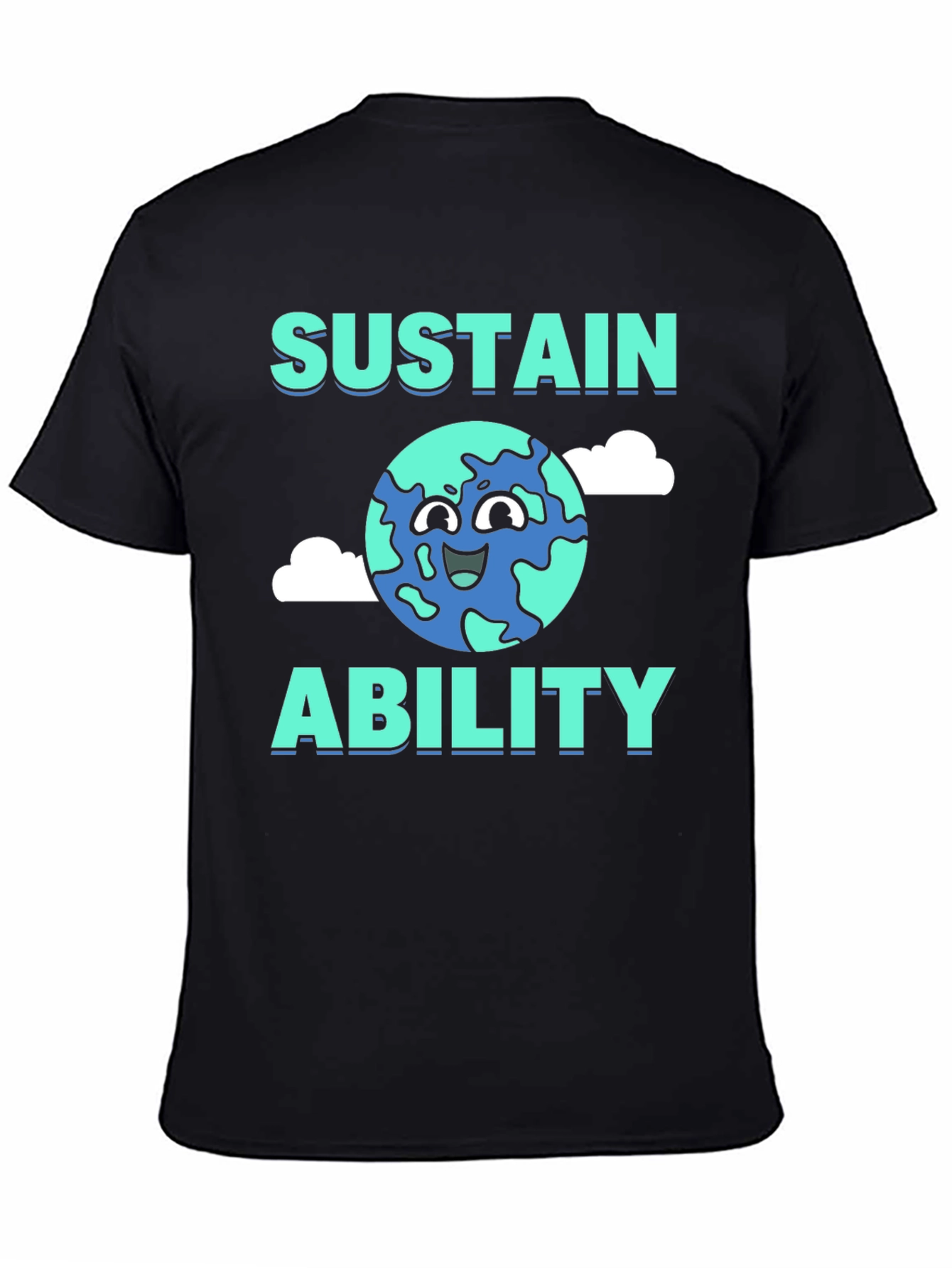 Sustain Ability Earth Graphic T-Shirt