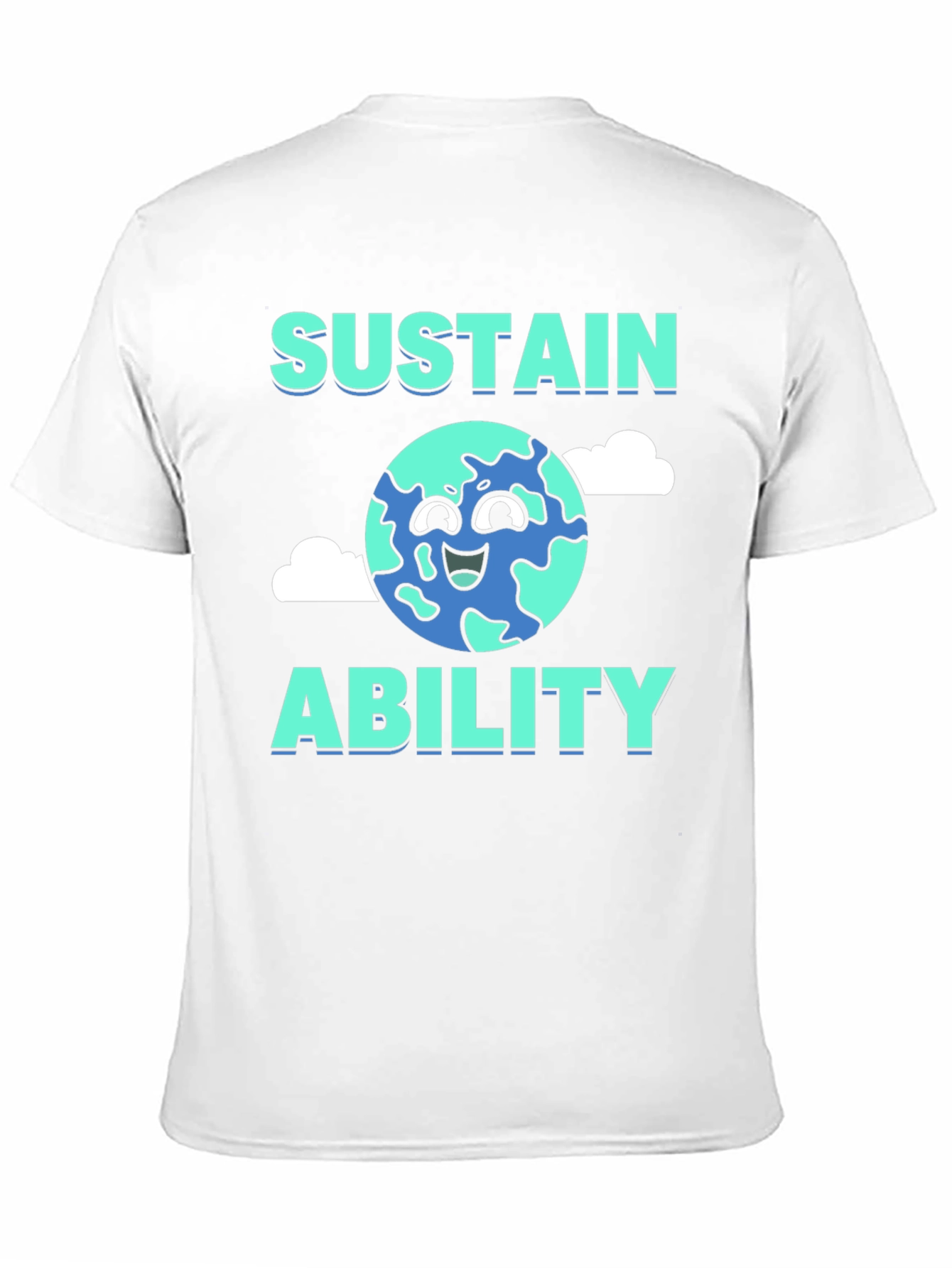 Sustain Ability Earth Graphic T-Shirt