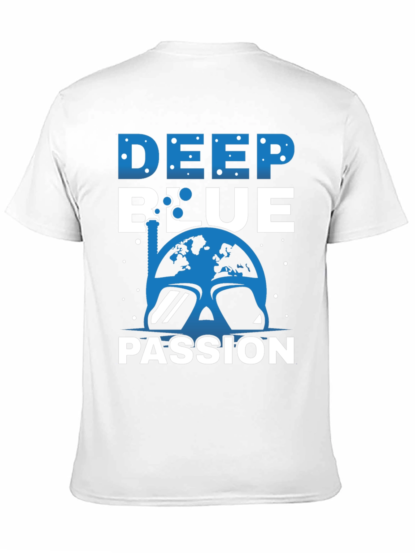 Deep Blue Passion Scuba Diving T-Shirt