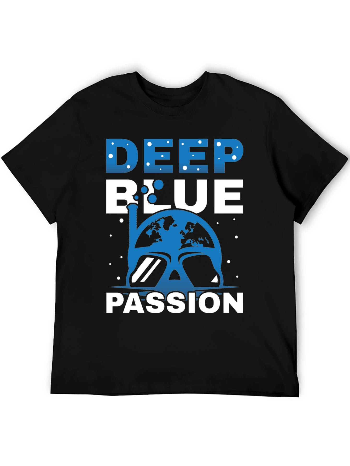 Deep Blue Passion Scuba Diving T-Shirt