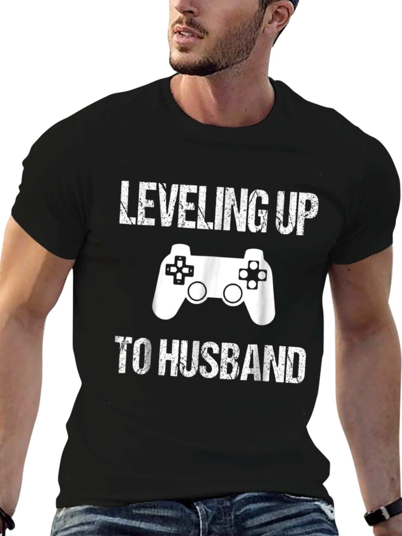 Leveling Up To Husband Gamer T-Shirt