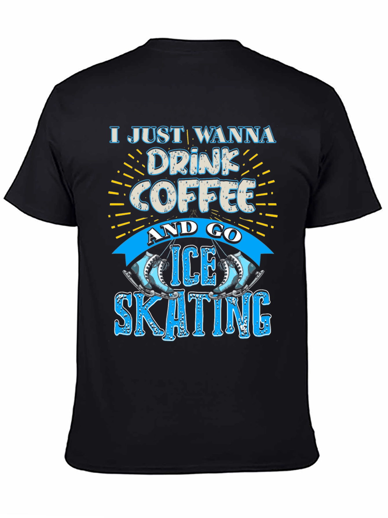 Coffee & Ice Skating Graphic Tee