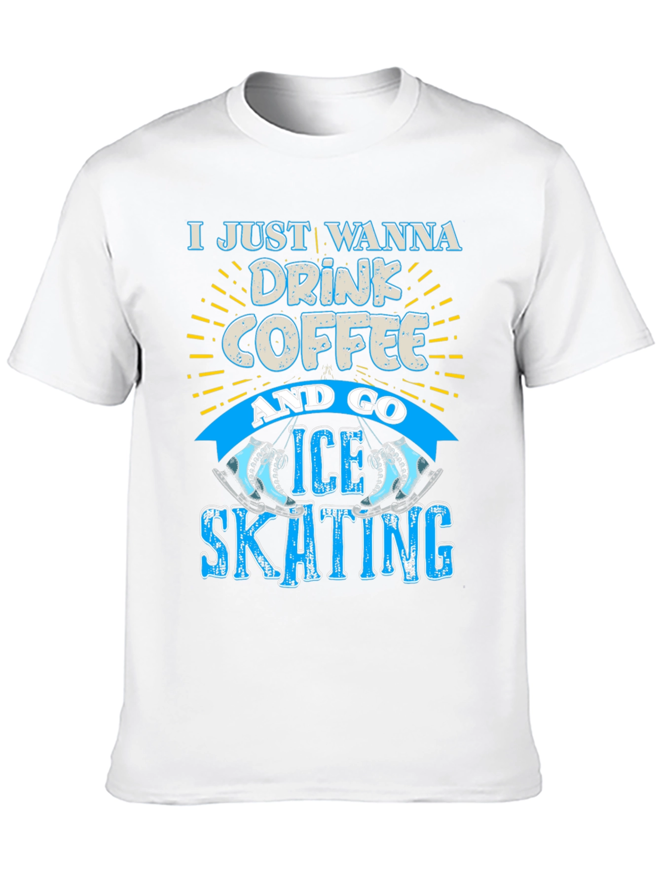 Coffee & Ice Skating Graphic Tee