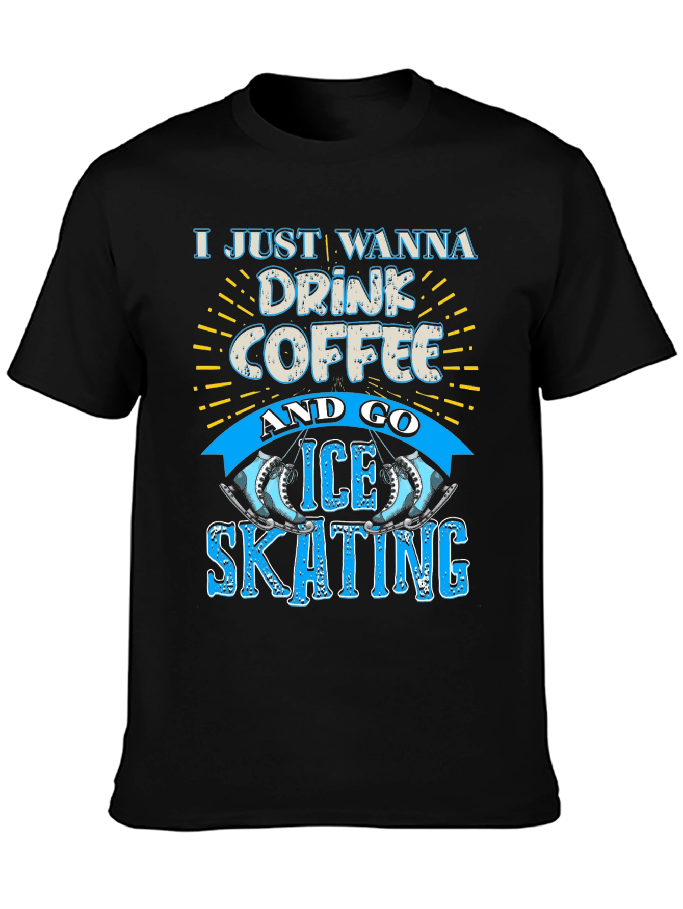 Coffee & Ice Skating Graphic Tee