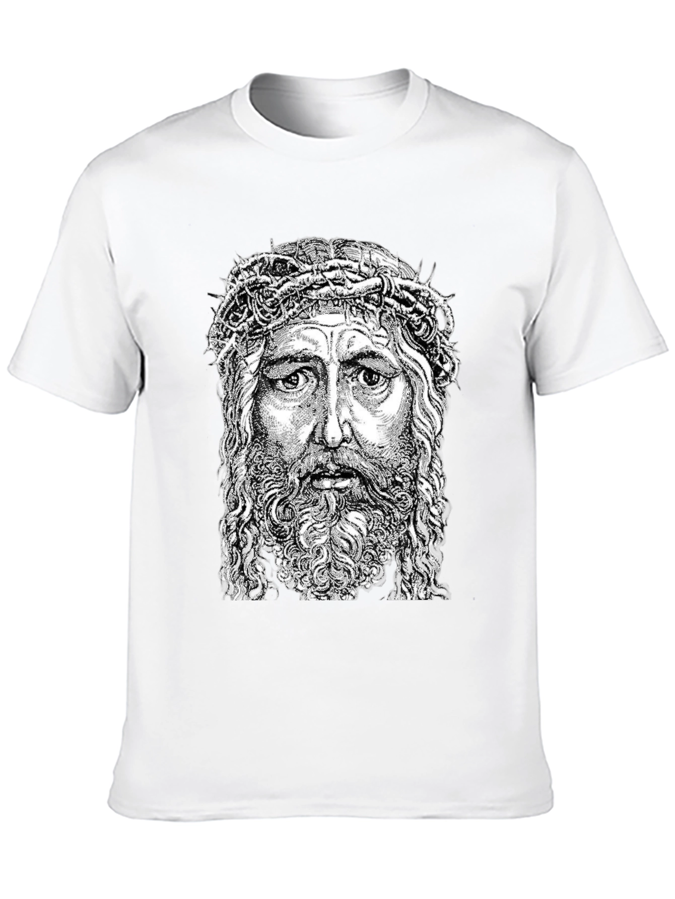 Jesus Graphic Tee - Crown of Thorns Design