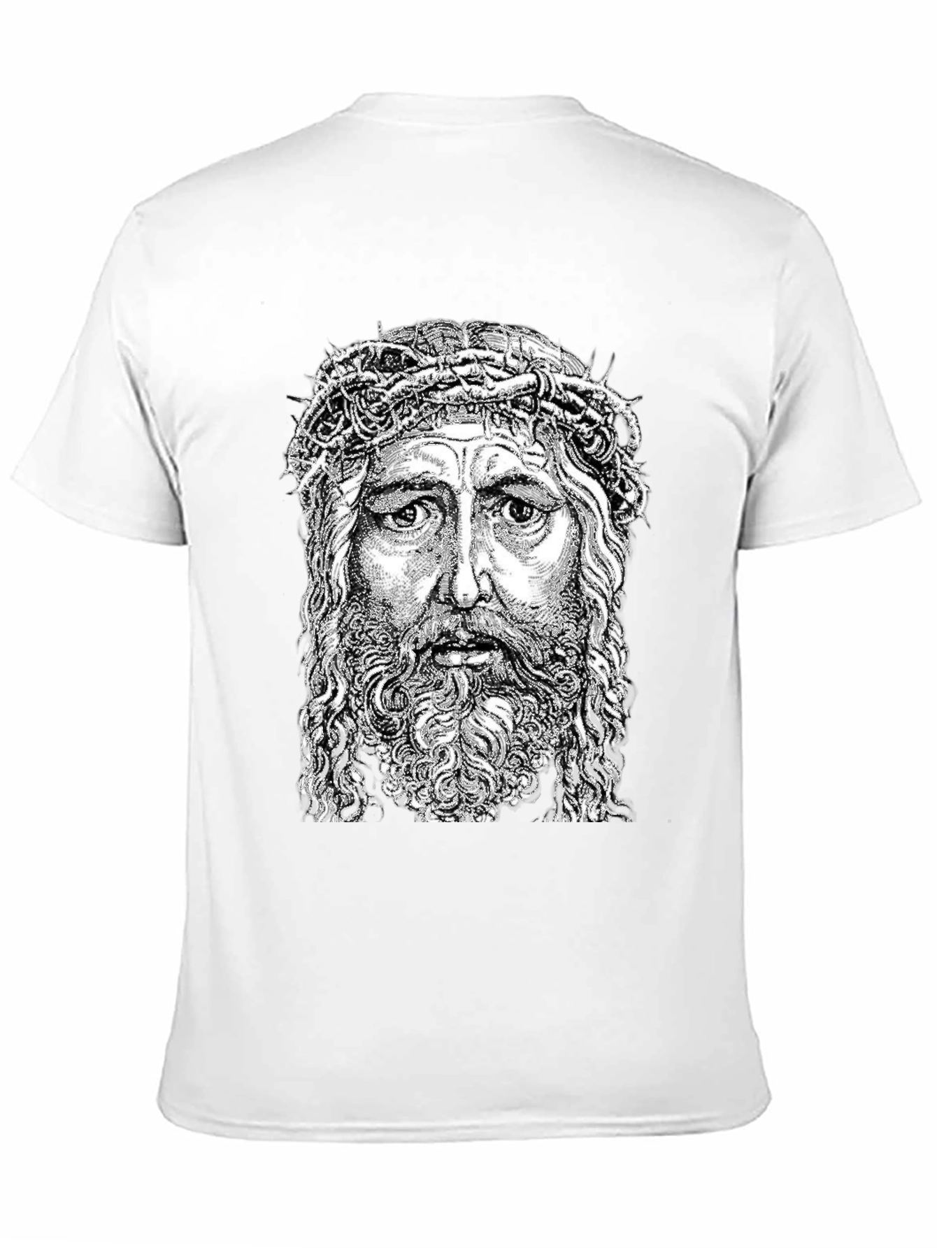 Jesus Graphic Tee - Crown of Thorns Design