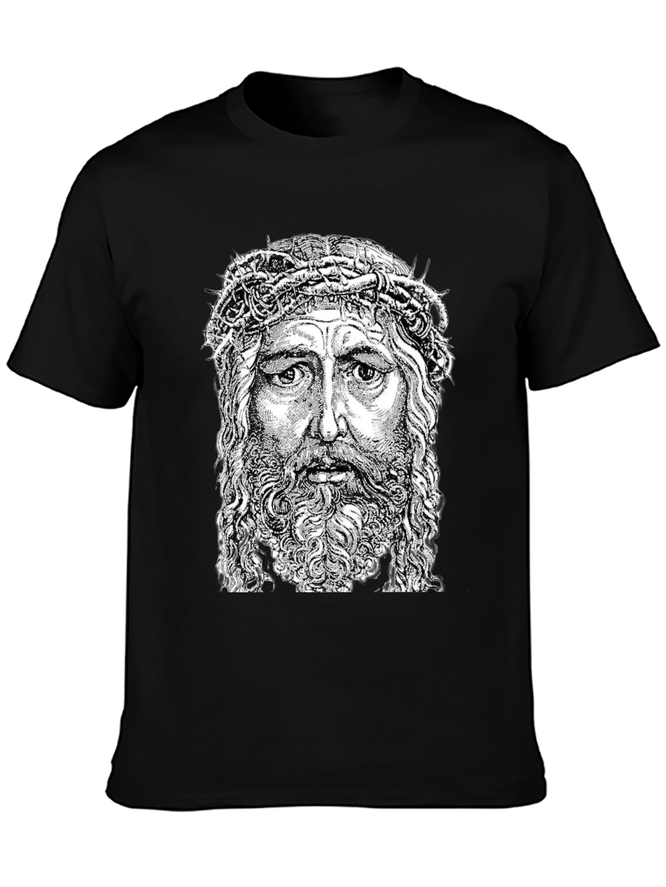 Jesus Graphic Tee - Crown of Thorns Design