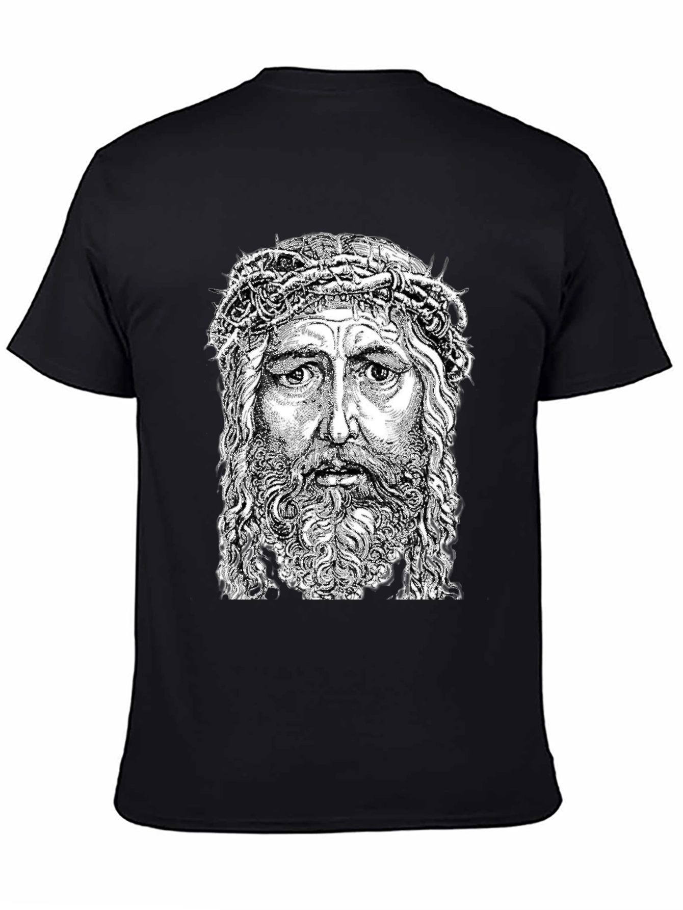 Jesus Graphic Tee - Crown of Thorns Design
