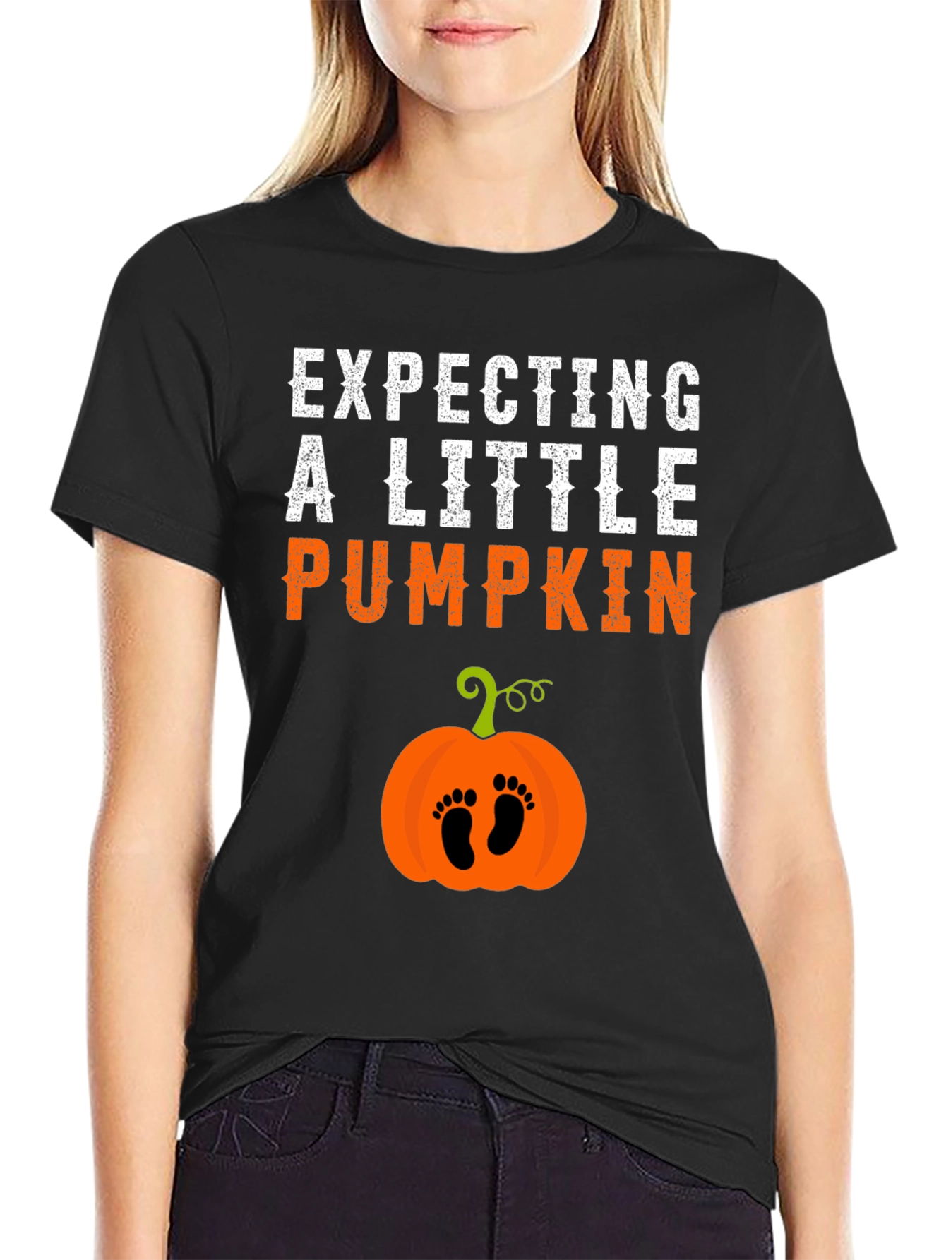 Expecting A Little Pumpkin T-Shirt