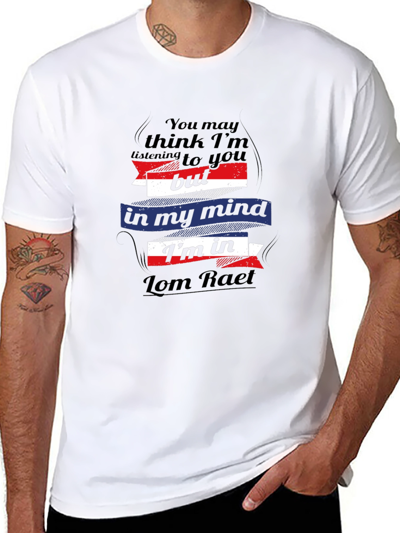 Lom Raet Mind T-Shirt - Quirky Graphic Tee
