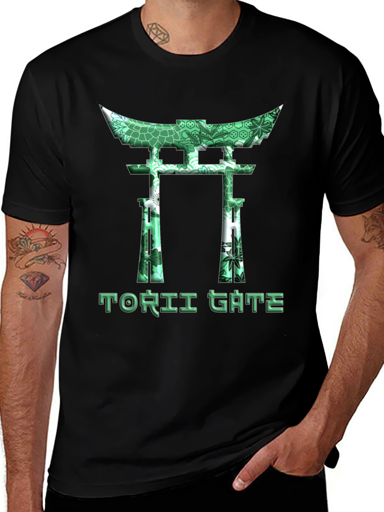 Torii Gate Graphic Tee - Unique Design