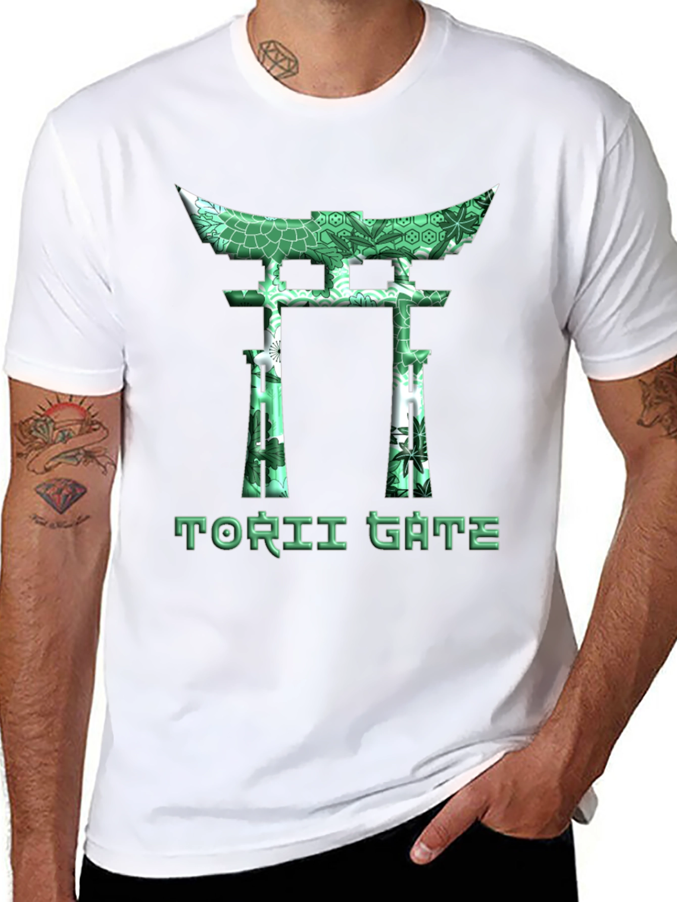 Torii Gate Graphic Tee - Unique Design
