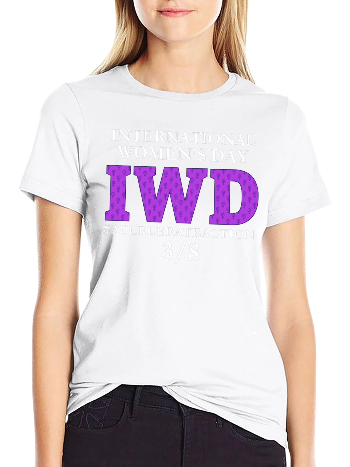 International Womens Day T-Shirt - #AccelerateAction