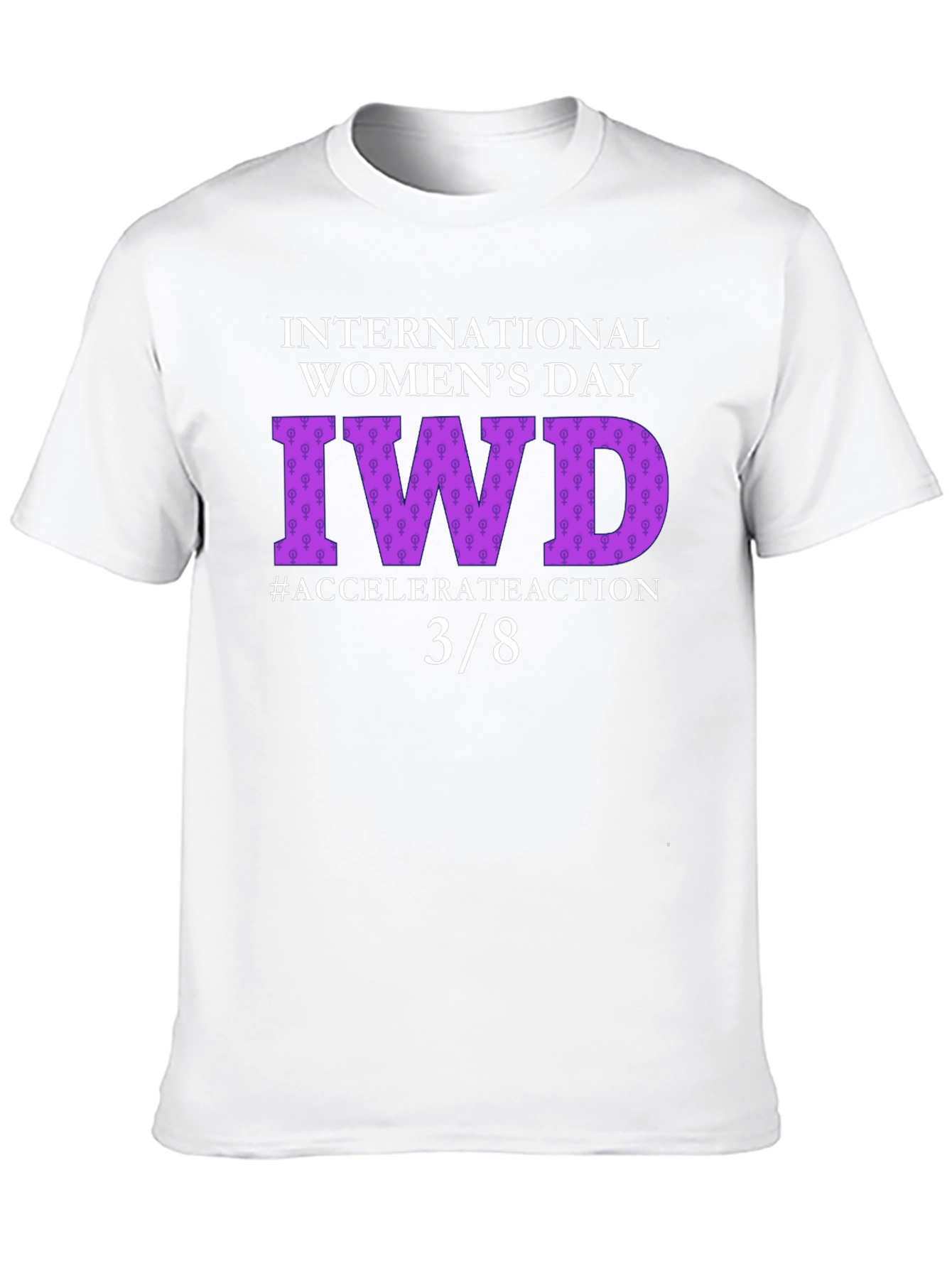 International Womens Day T-Shirt - #AccelerateAction