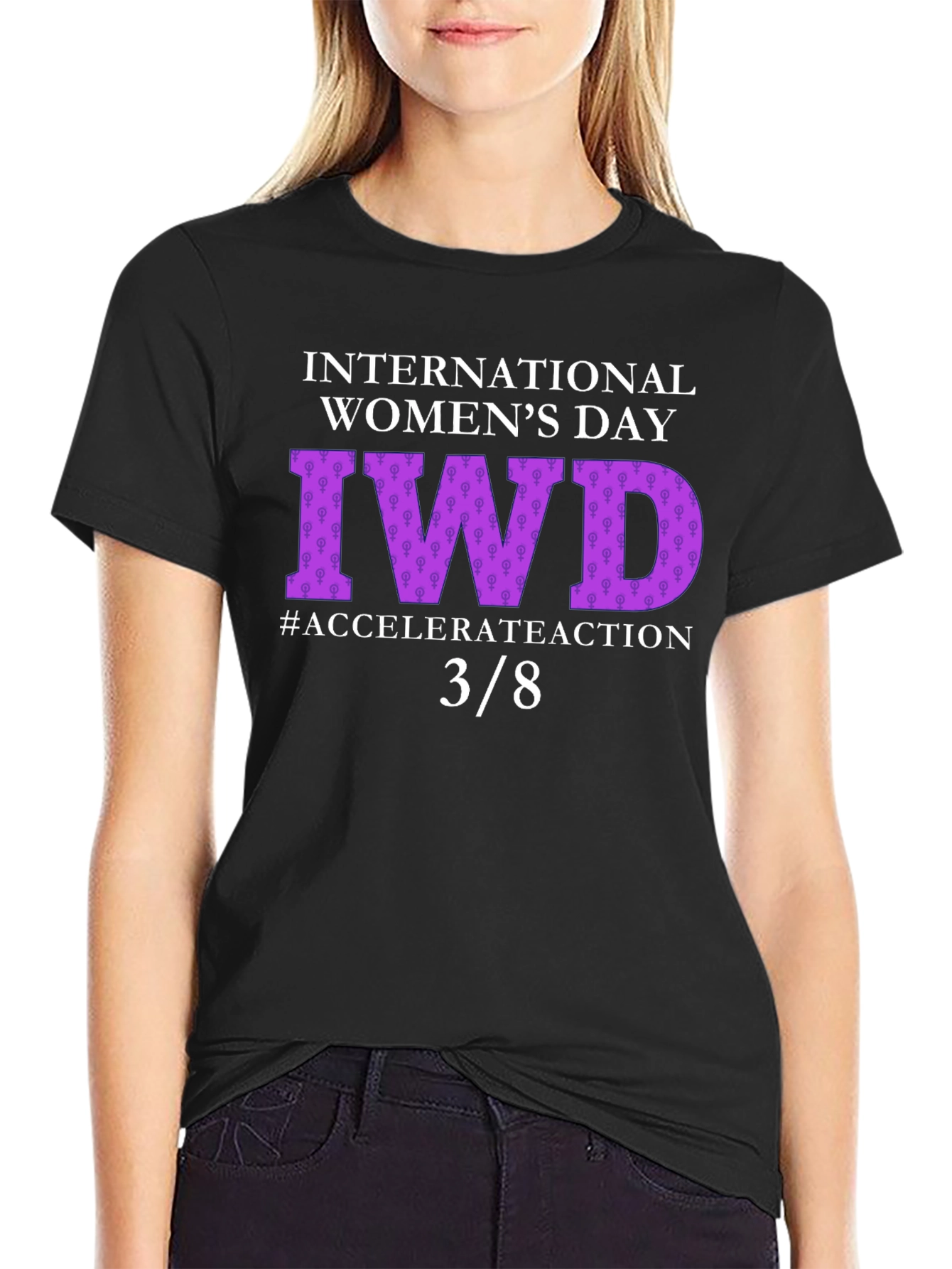 International Womens Day T-Shirt - #AccelerateAction