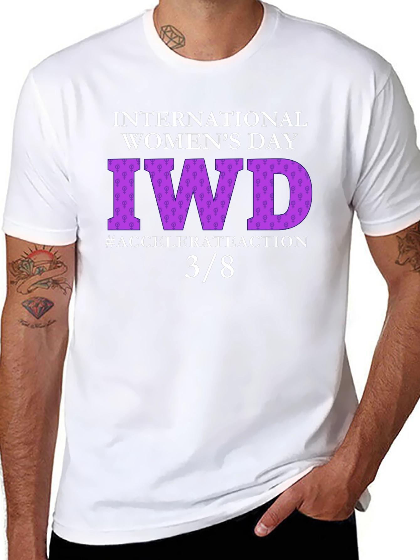 International Womens Day T-Shirt - #AccelerateAction