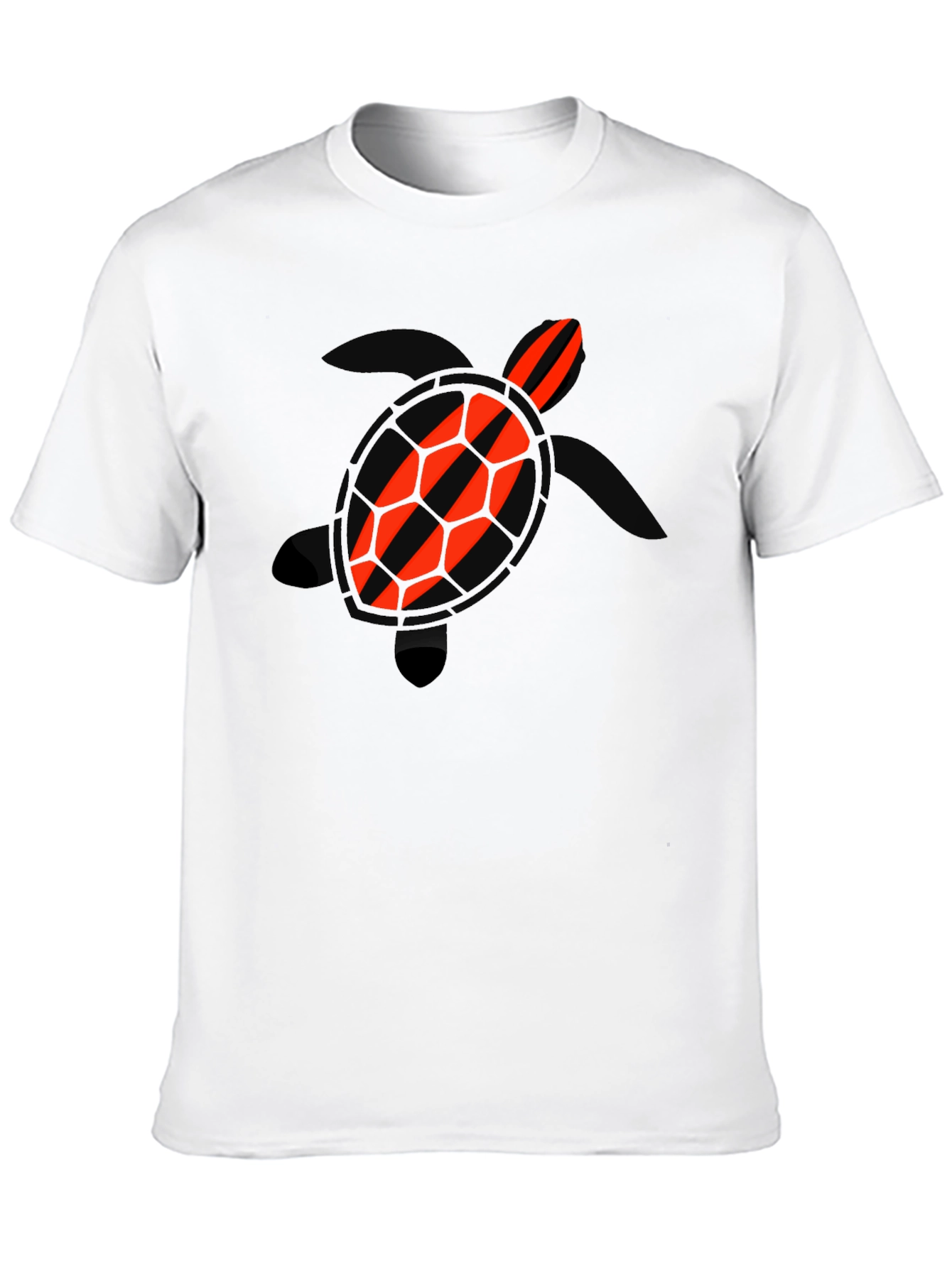 Turtle Graphic Tee - Black Casual Shirt