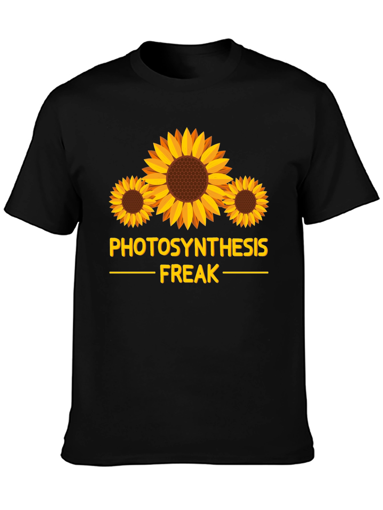Photosynthesis Freak Sunflower Graphic Tee