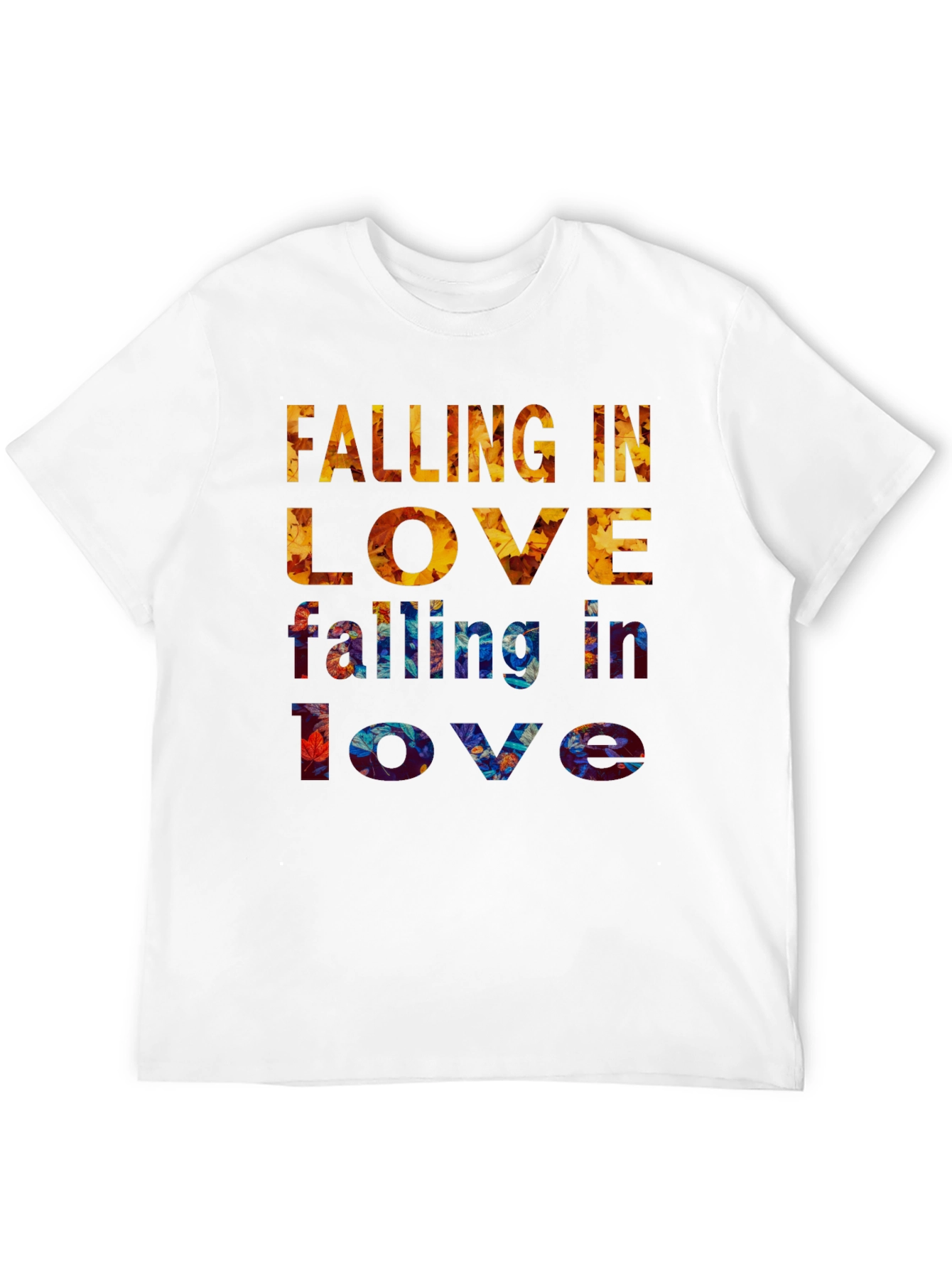 Falling In Love Graphic Print Tee