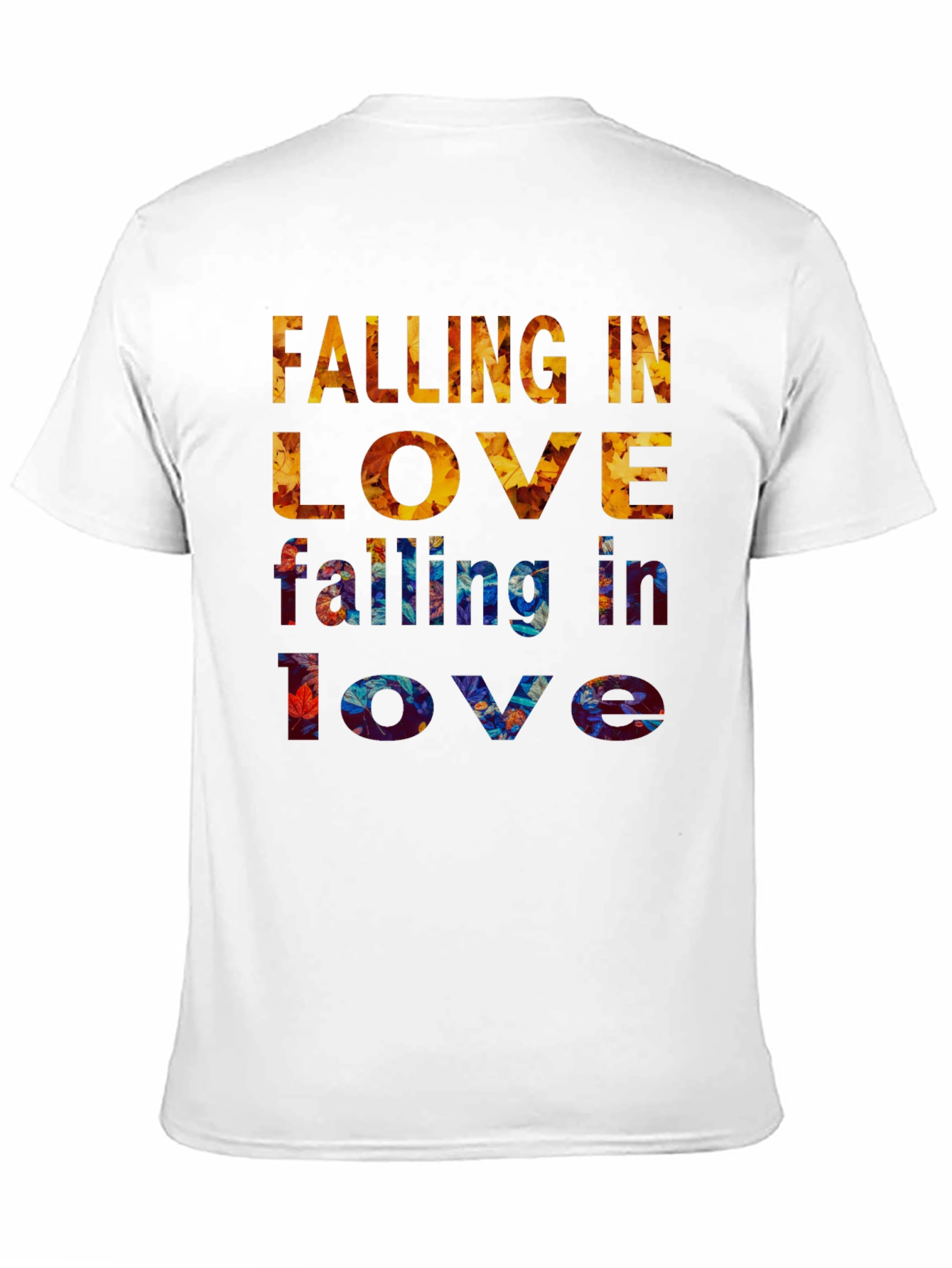 Falling In Love Graphic Print Tee
