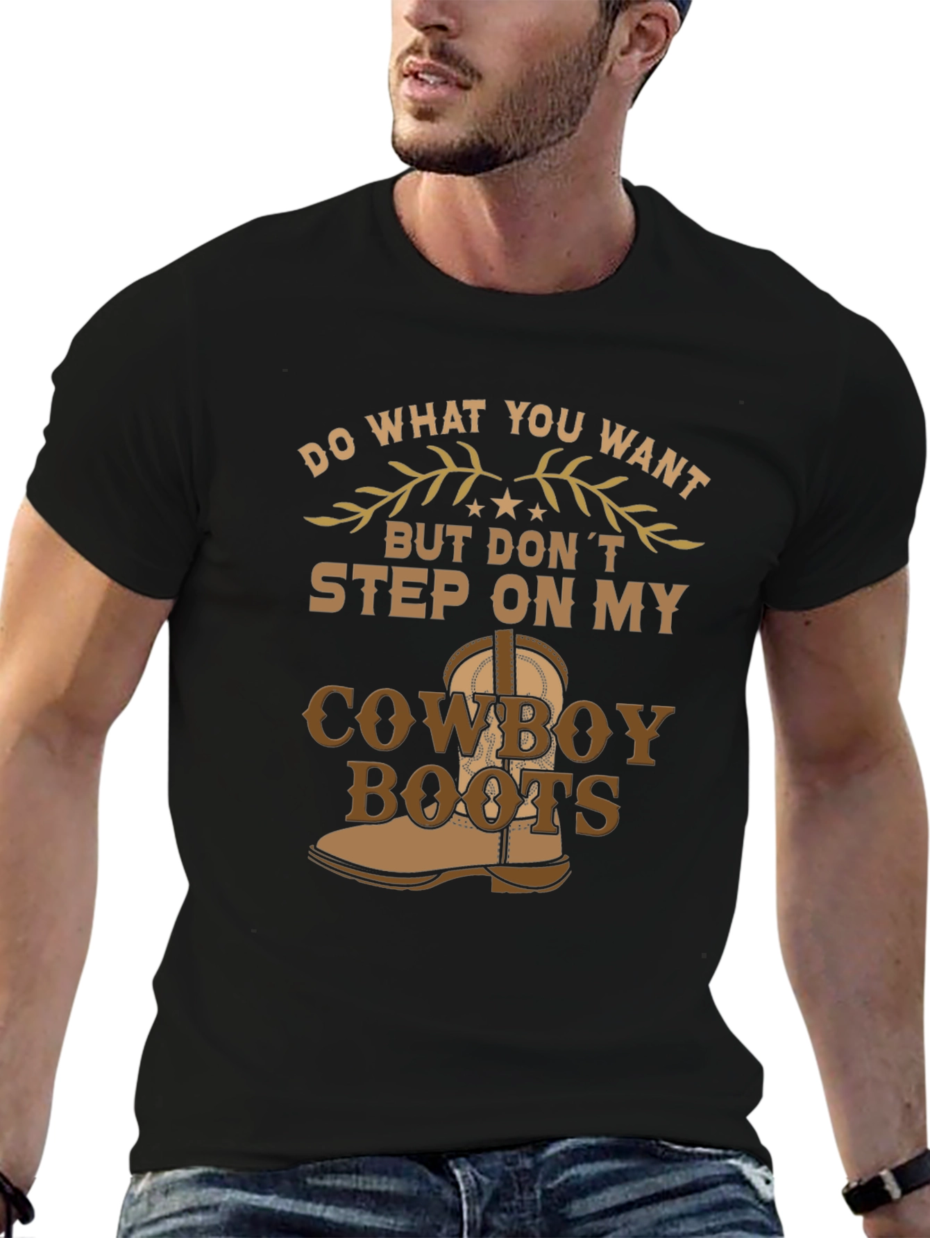 Do What You Want Cowboy Boots Graphic Tee