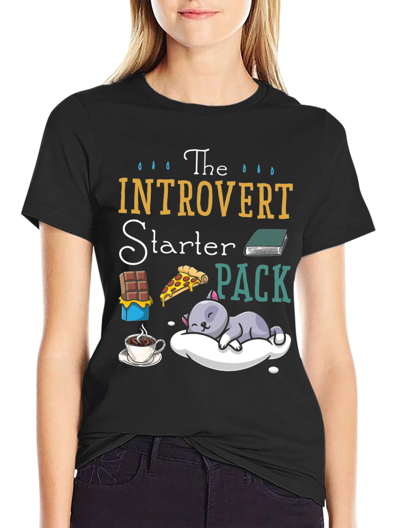 Introvert Starter Pack Graphic T-Shirt