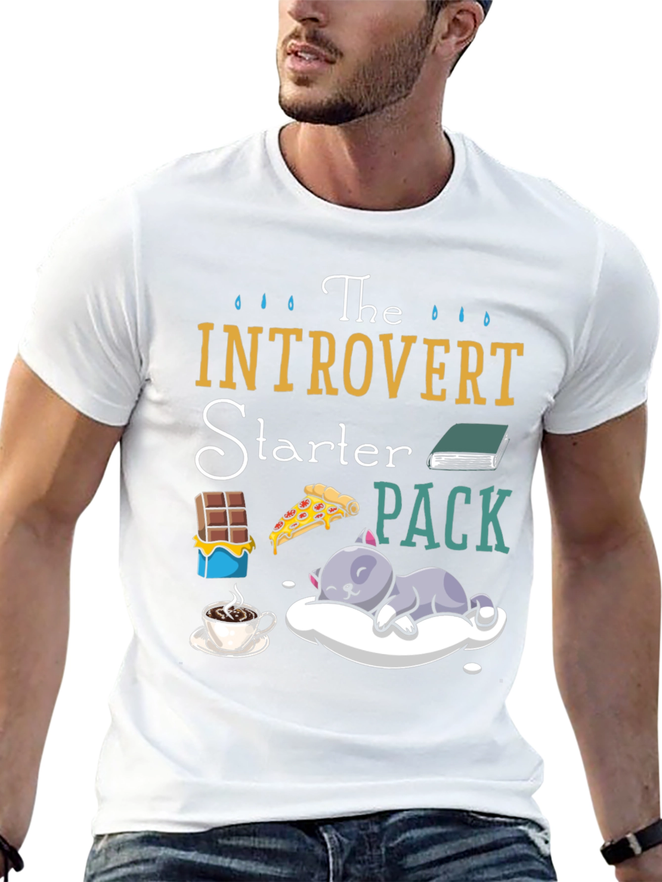 Introvert Starter Pack Graphic T-Shirt