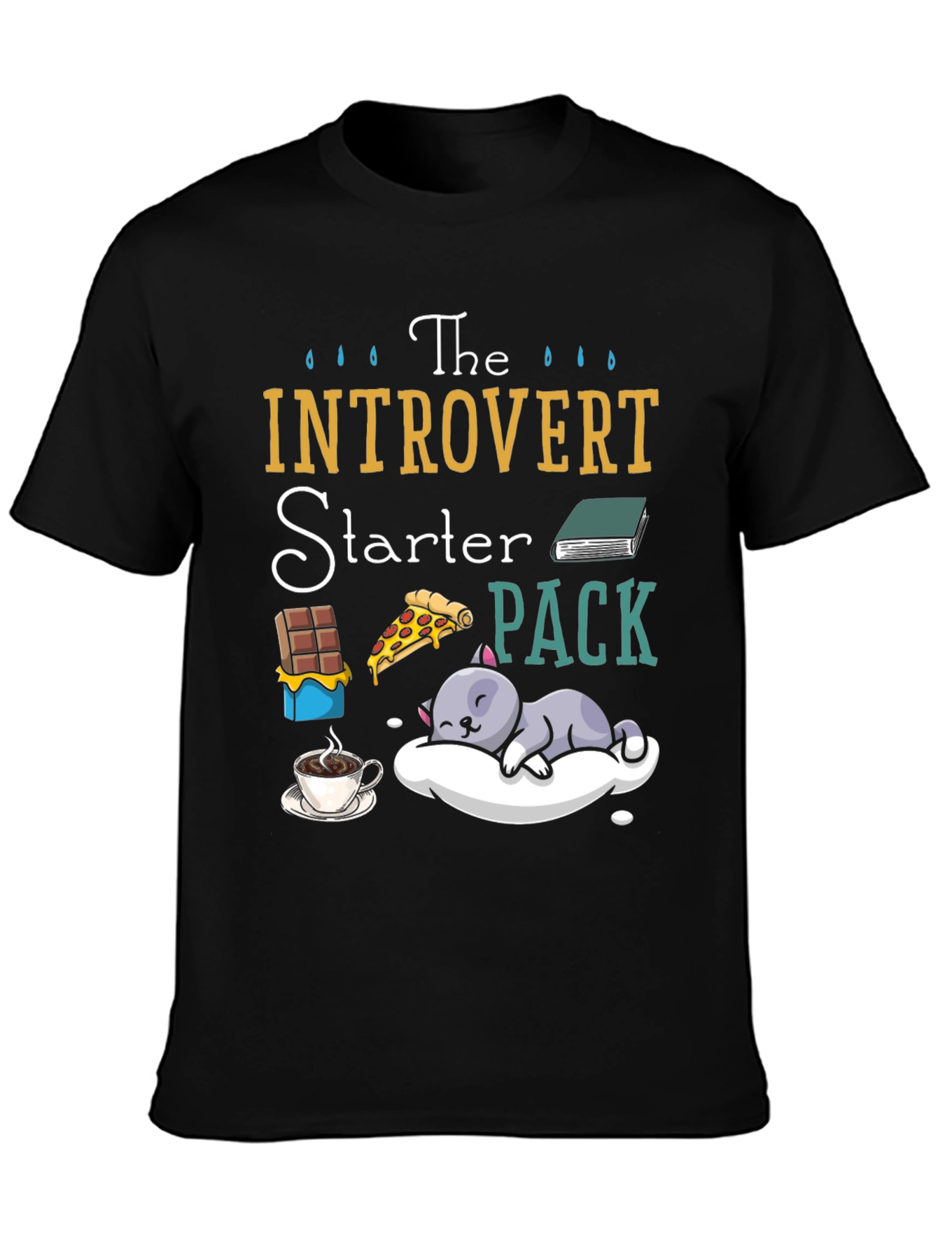 Introvert Starter Pack Graphic T-Shirt