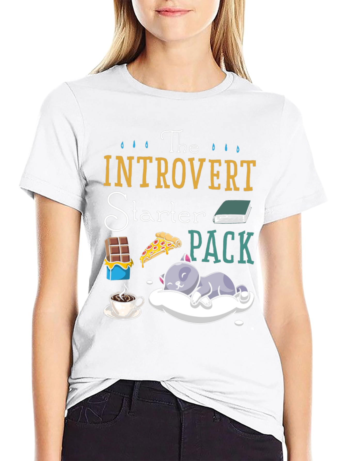 Introvert Starter Pack Graphic T-Shirt