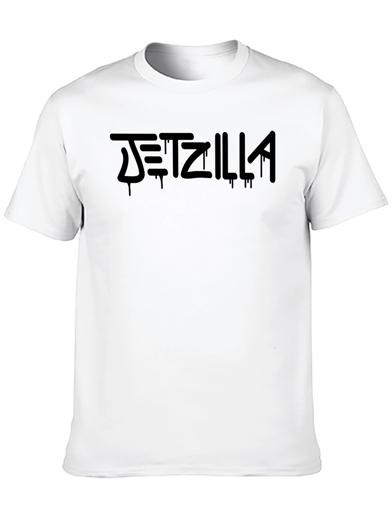 JetZilla Black Graphic Tee - Mens